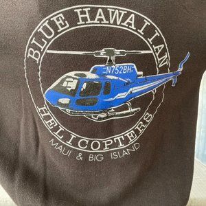 Blue Hawaiian Helicopters Sweatshirt Black Size L